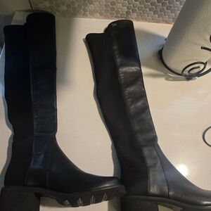 Stuart Weitzman Black Over the Knee Boots